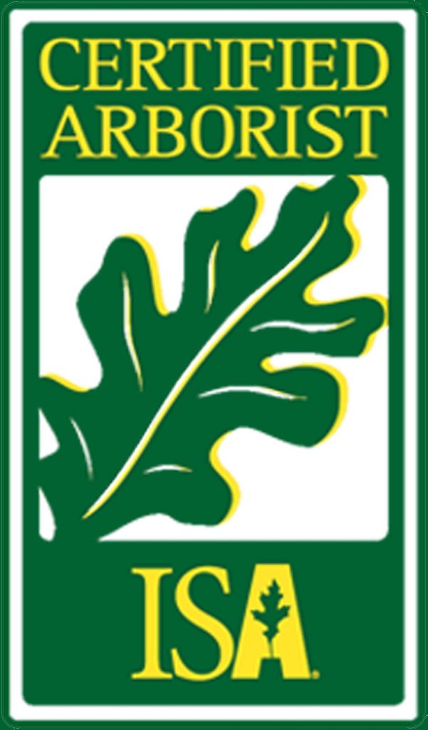 ISA Certified Arborist logo in footer